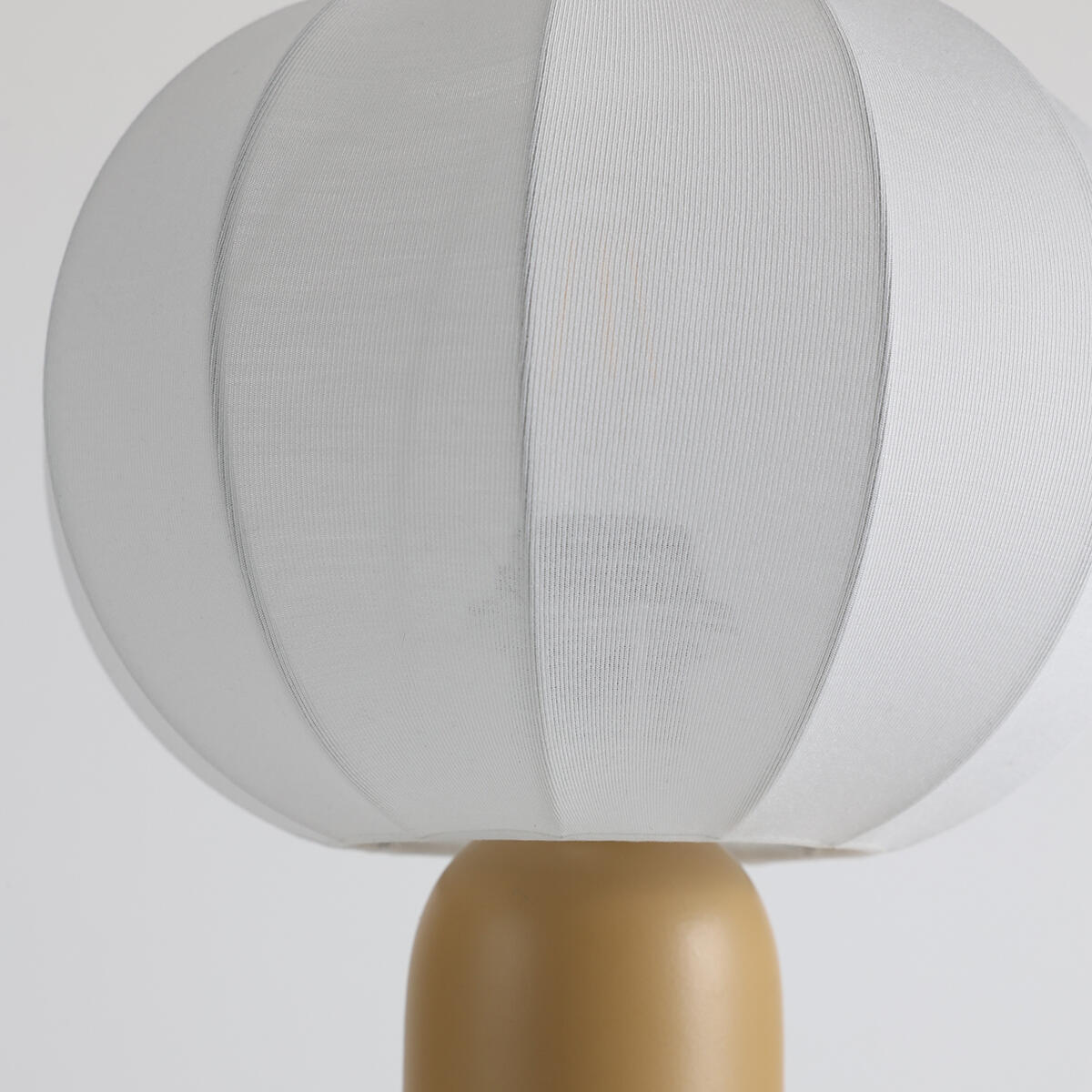 Lampe Chiquita, fer, blanc, H.37.5 cm, E27 - 4