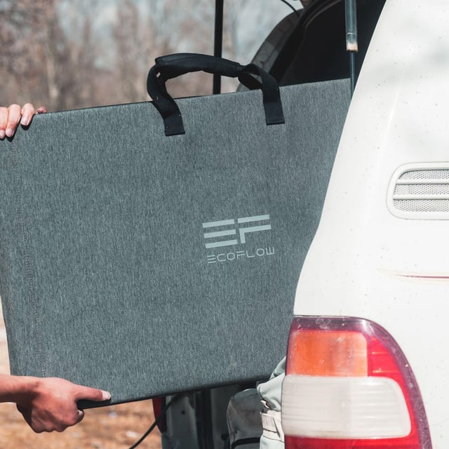 Panneau solaire biface pliable, 220w, ECOFLOW