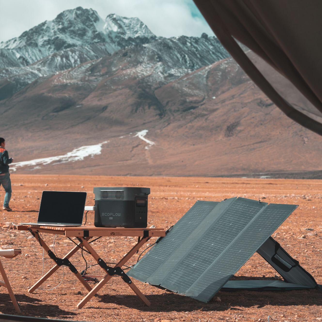 Panneau solaire biface pliable, 220w, ECOFLOW - 4