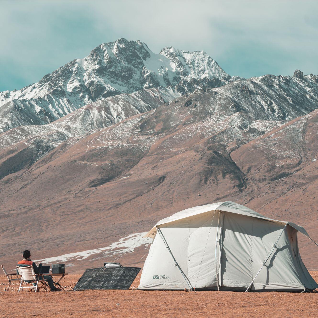 Panneau solaire biface pliable, 220w, ECOFLOW - 3