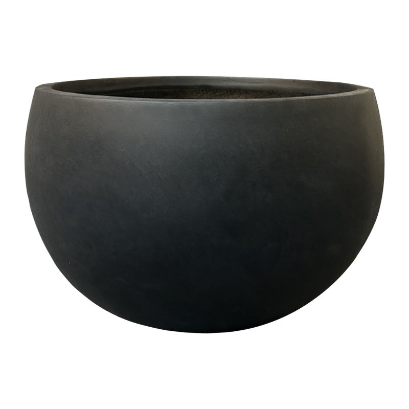 Donica Tuluza 30 cm czarna Direct Home and Garden