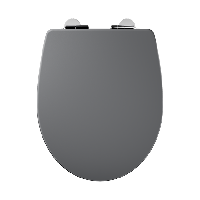 Abattant frein de chute en bois gris Purity SENSEA