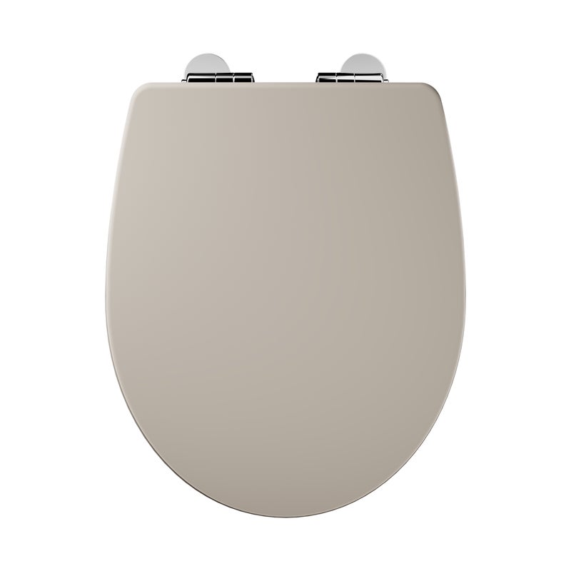 Deska sedesowa Purity owalna beżowa Sensea