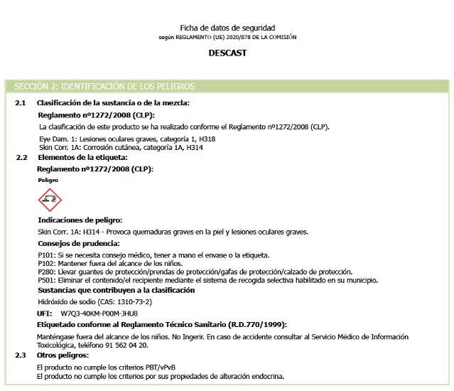 DESATASCADOR PERLAS SOSA CAUSTICA 1KG - 3