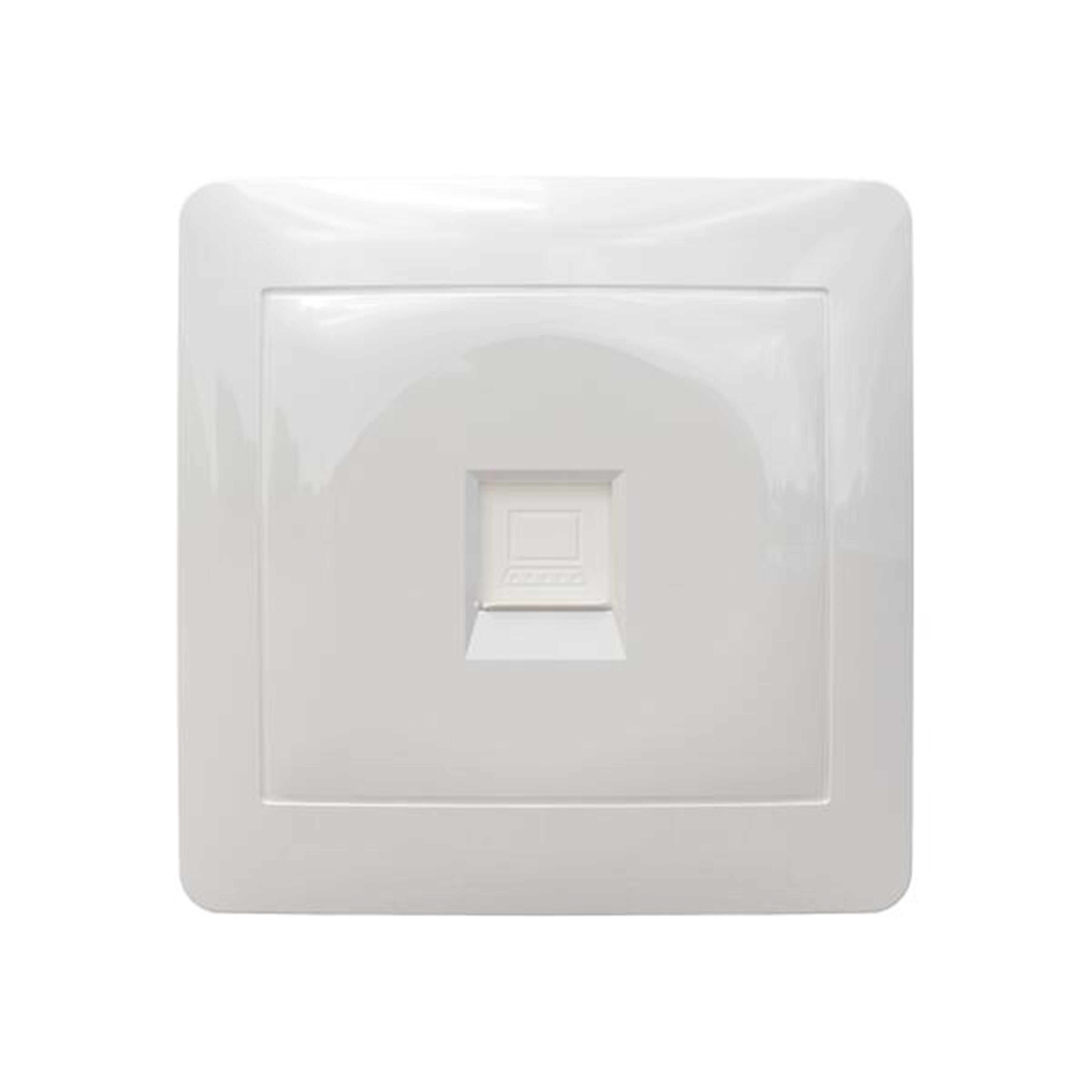 TOMA DATOS RJ45 SUPERFICIE BLANCO - 2