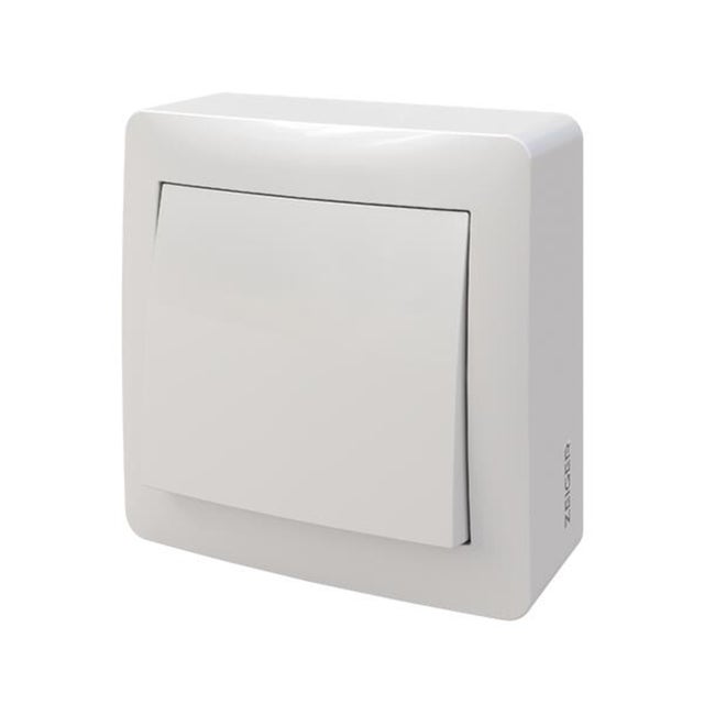 PULSADOR SUPERFICIE BLANCO