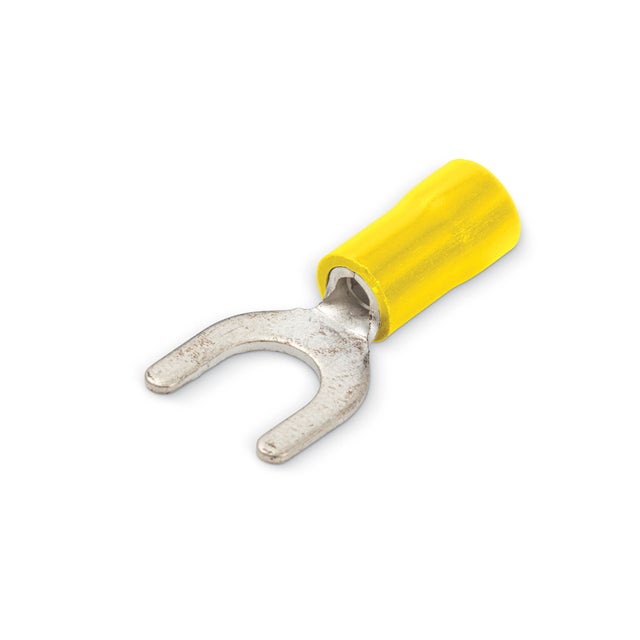 TERMINAL HORQUILLA AMARILLO 4-6MM2 5.3MM 50UDS