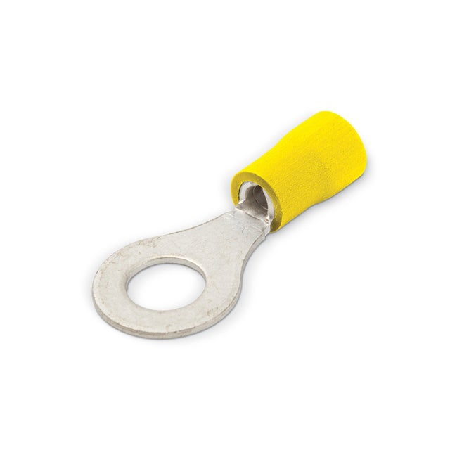 TERMINAL REDONDO AMARILLO 4-6/6.4MM 50UDS