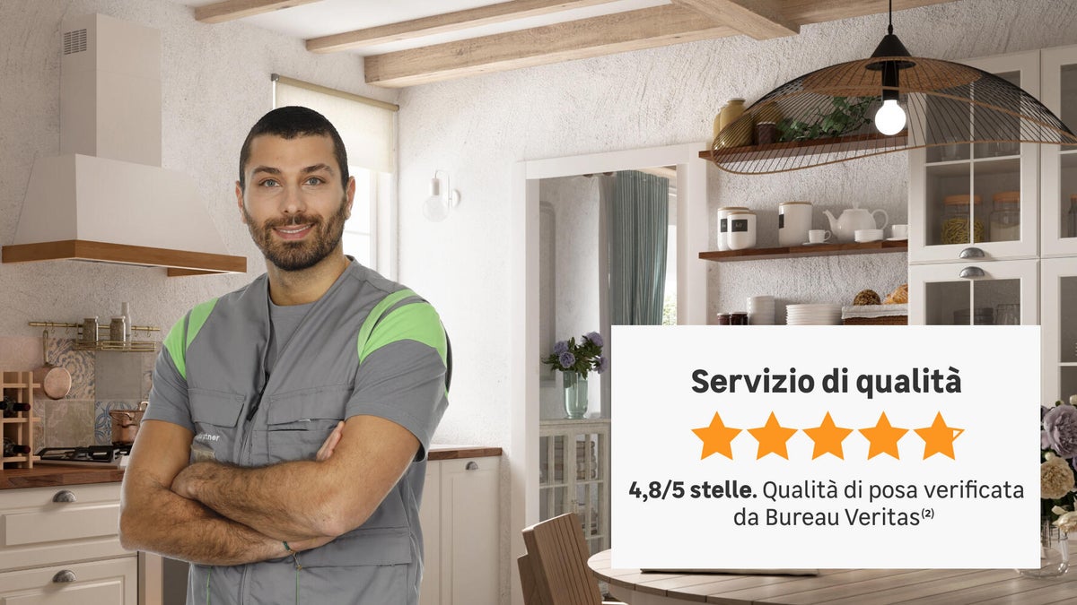 Artisan lors d’une visite technique pour le service de pose et d’installation