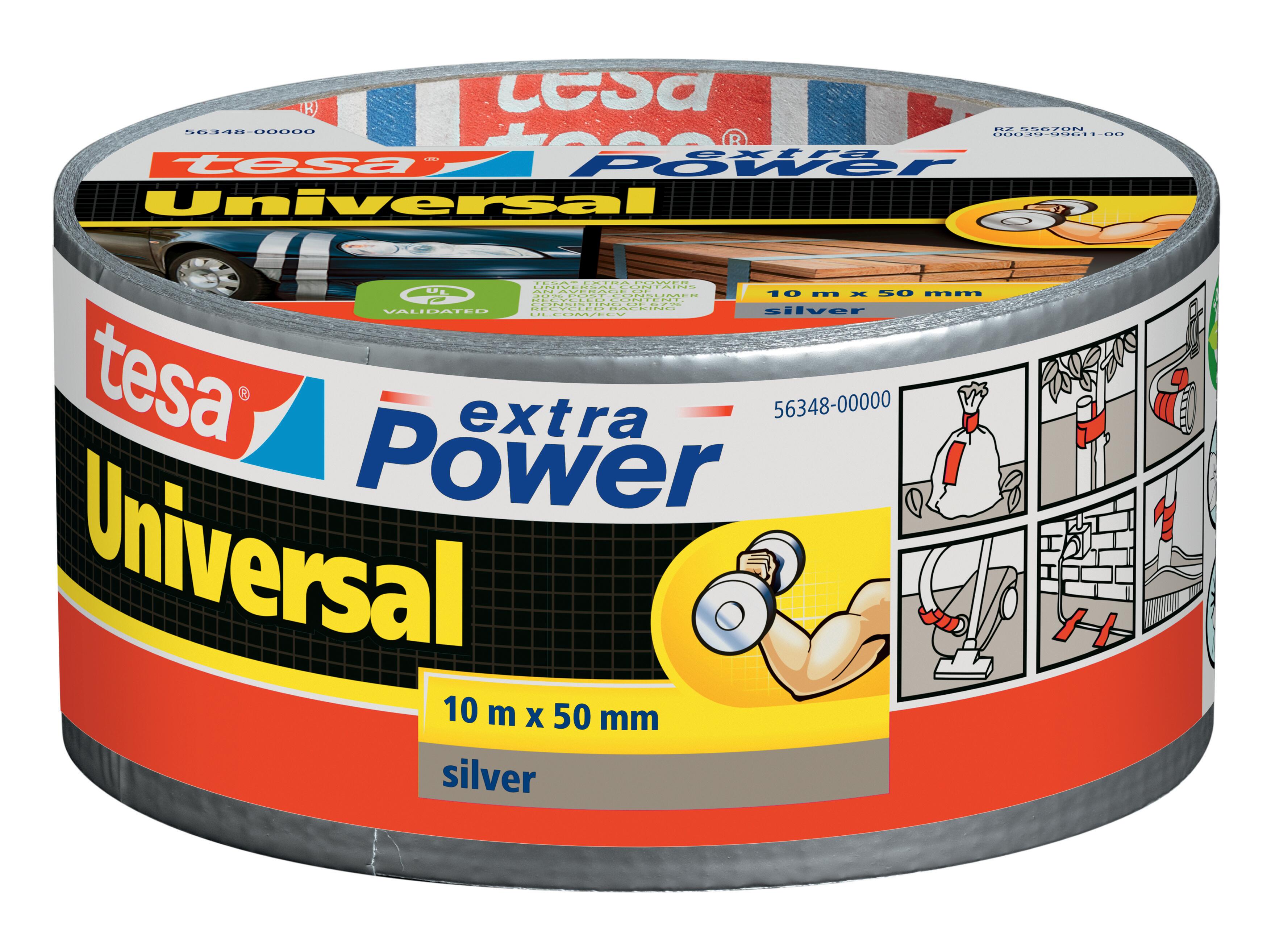 Fita de reparação 10x50 mm ExtraPower universal cinza Tesa - 6
