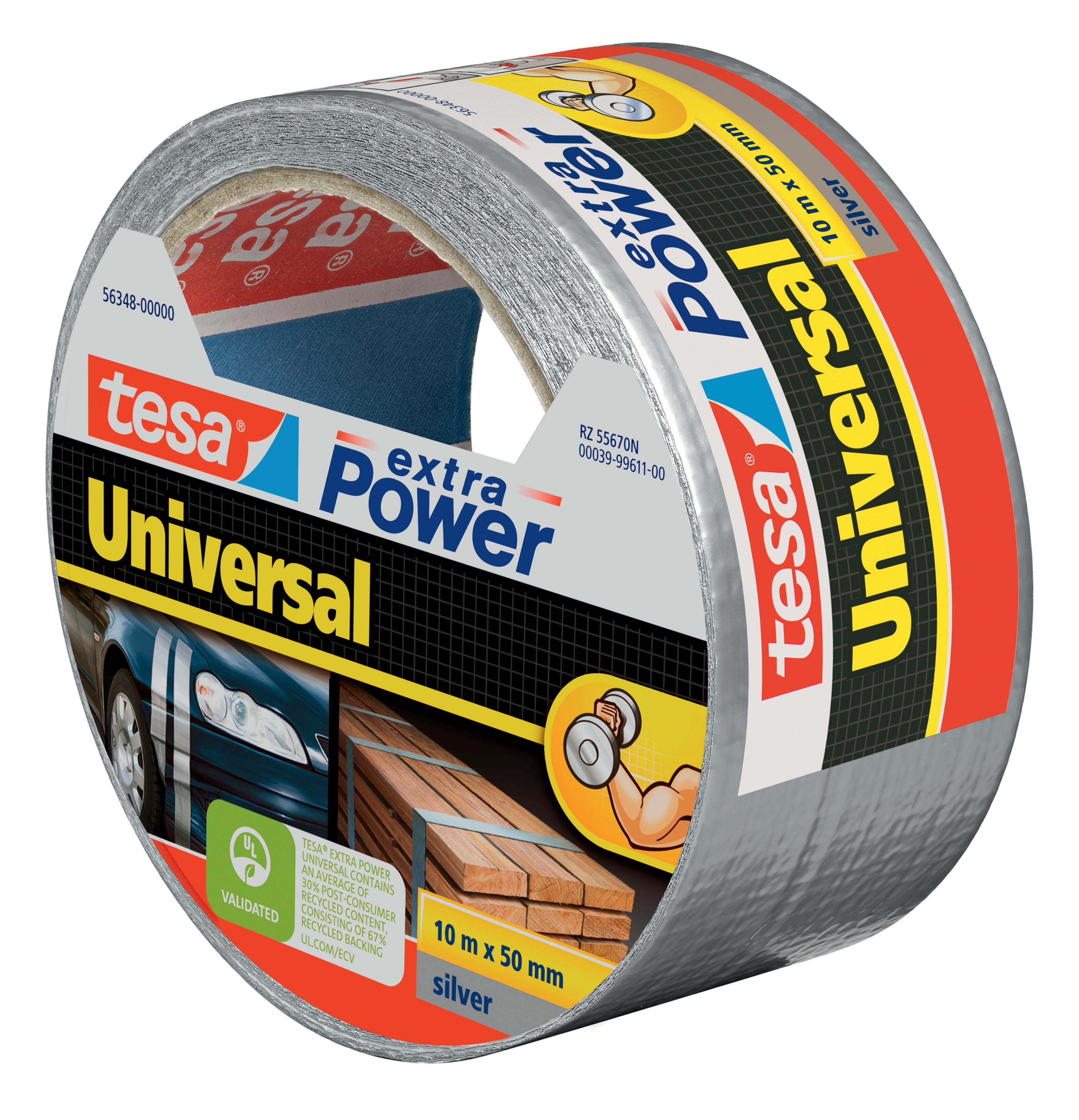 Fita de reparação 10x50 mm ExtraPower universal cinza Tesa - 4