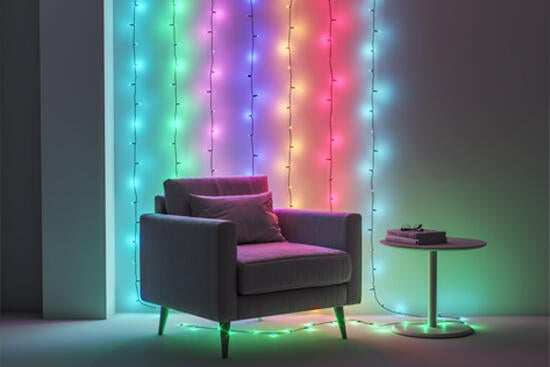 Guirlande connectée L. 20 m, 160 LED, multicouleur Fairy WIZ - 2