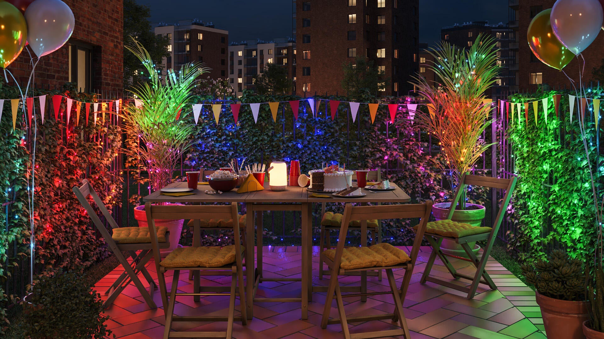 Guirlande connectée L. 20 m, 160 LED, multicouleur Fairy WIZ - 6