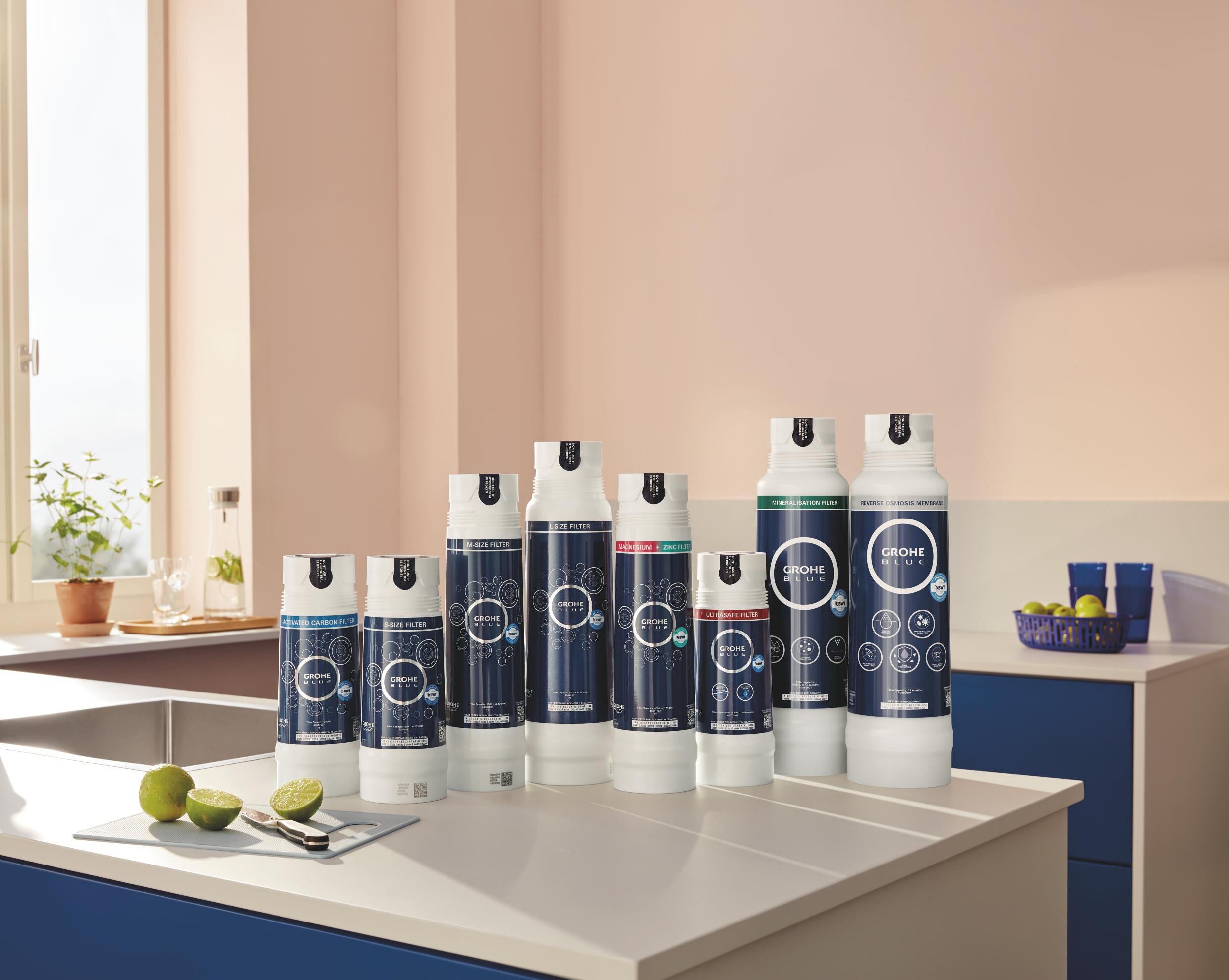 Cartouche filtrante pour GROHE Blue Pure - 8