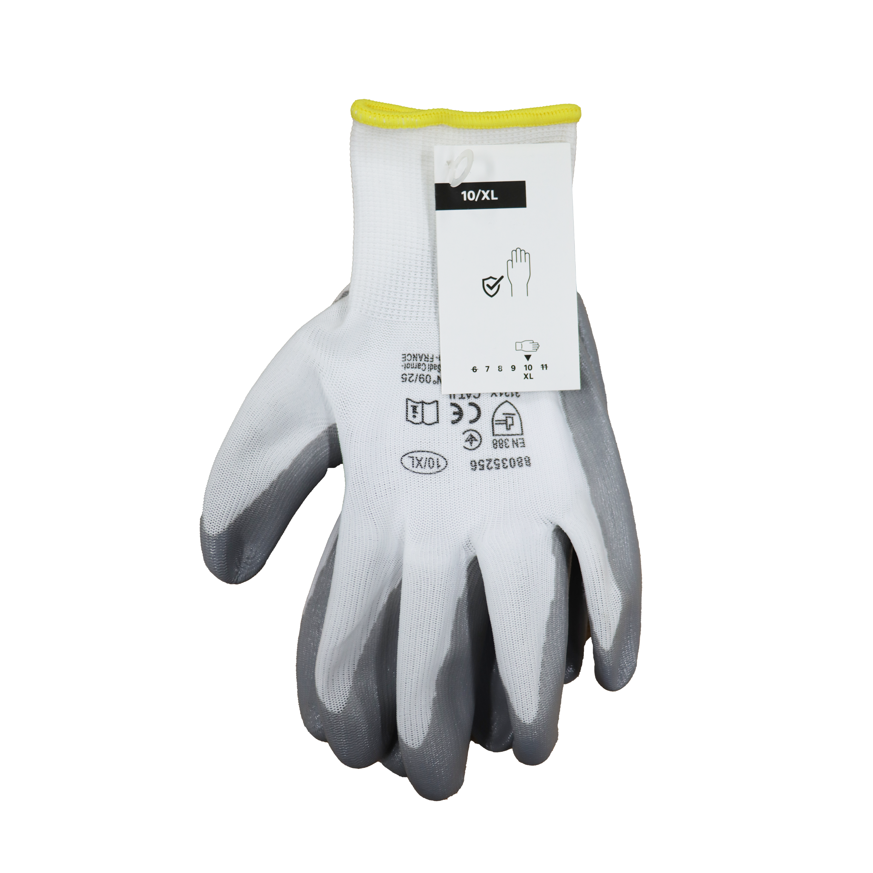 Luvas poliéster e nitrilo tamanho 10XL - 4