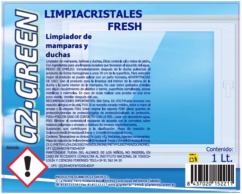 LIMPIADOR MAMPARAS Y DUCHAS 1L - 3