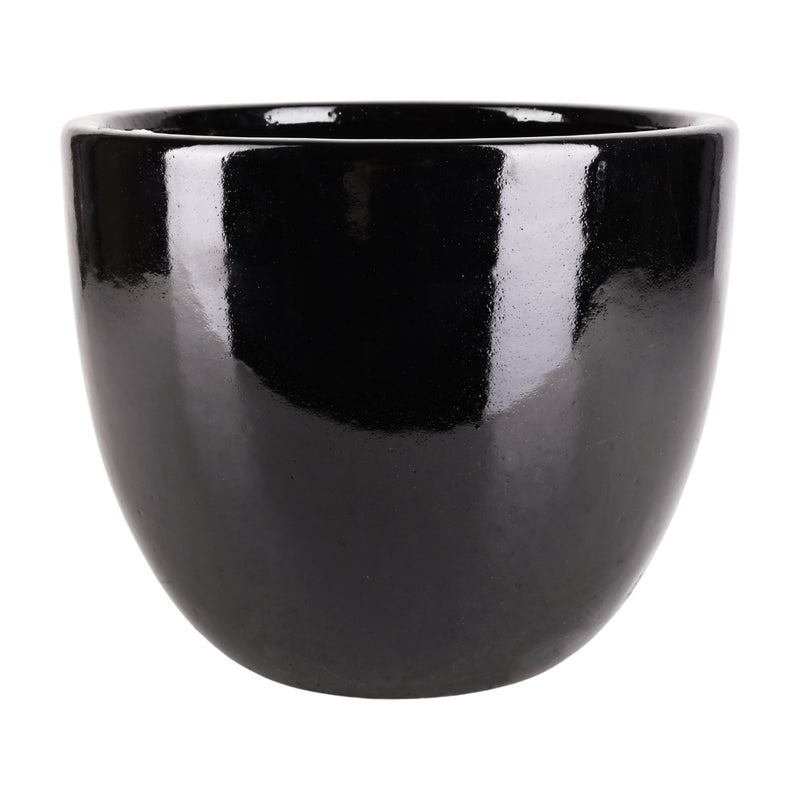 Donica Soller 23 cm czarna Direct Home and Garden