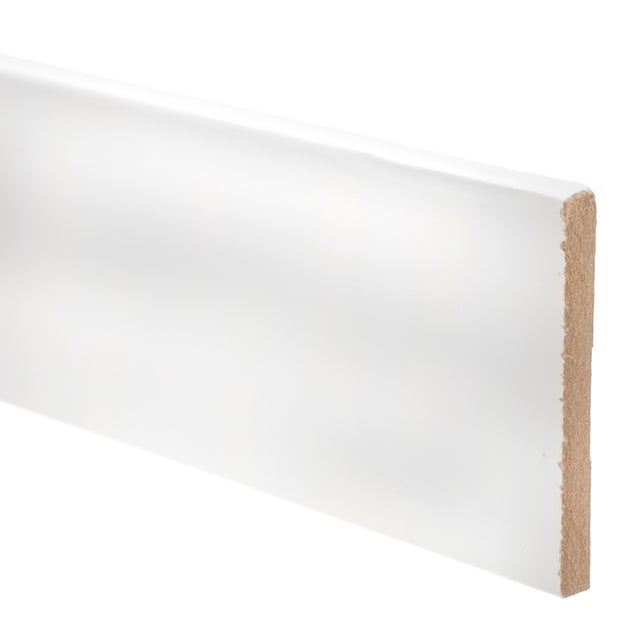 MOLDURA JAMBA MELAMINA BLANCO 2250 X 70 X 10 MM