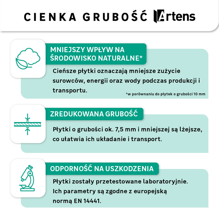 płytki dekarbonizowane