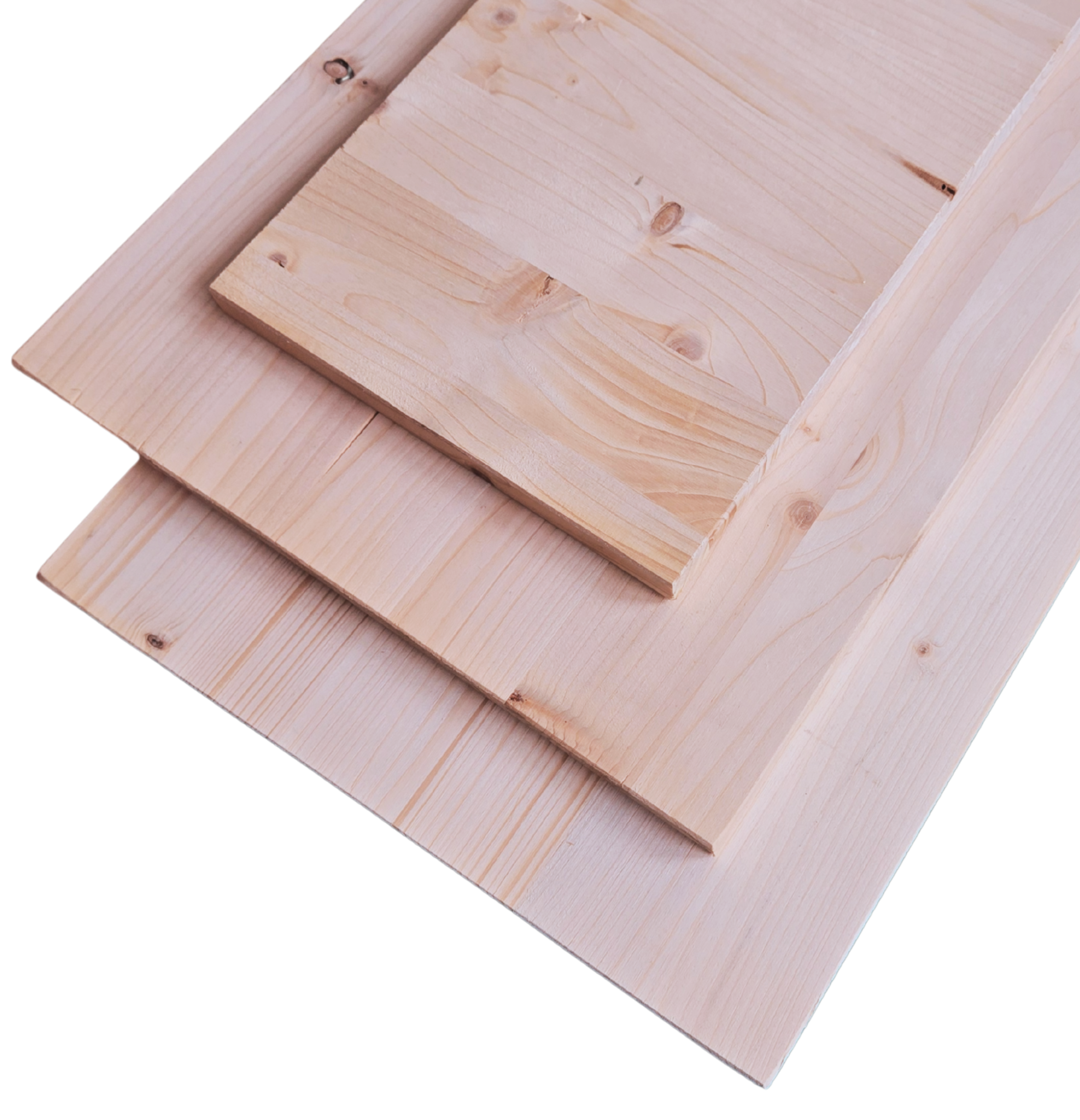 Tablero de abeto macizo 200x30x1,8 cm - 3