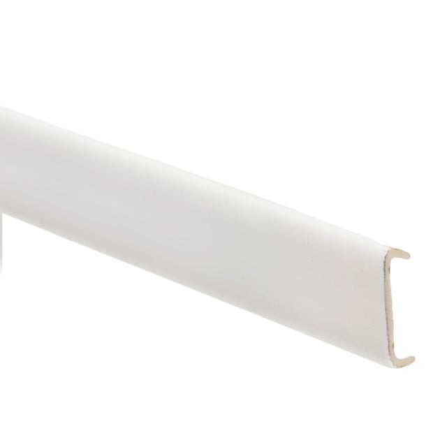 MOLDURA CUBRECANTO PVC BLANCO  2600 X 16 MM
