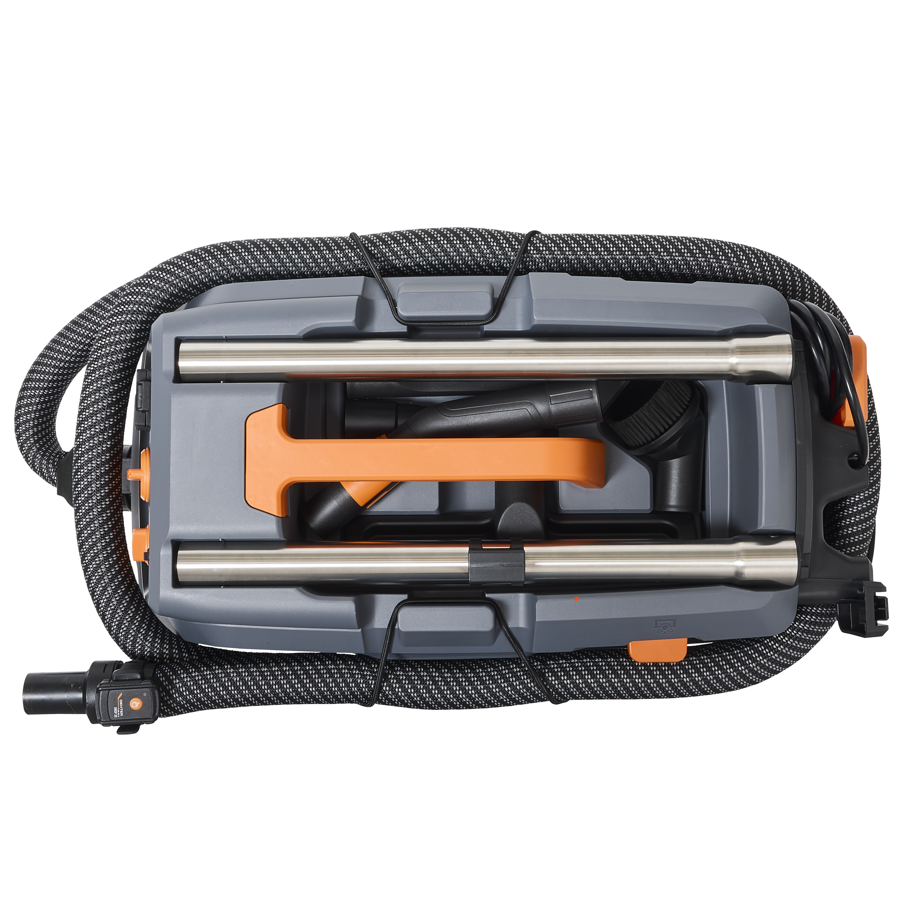 Aspirateur de chantier eau, poussières et plâtre DEXTER PRO DWDP-30, 25kPa,30l - 8