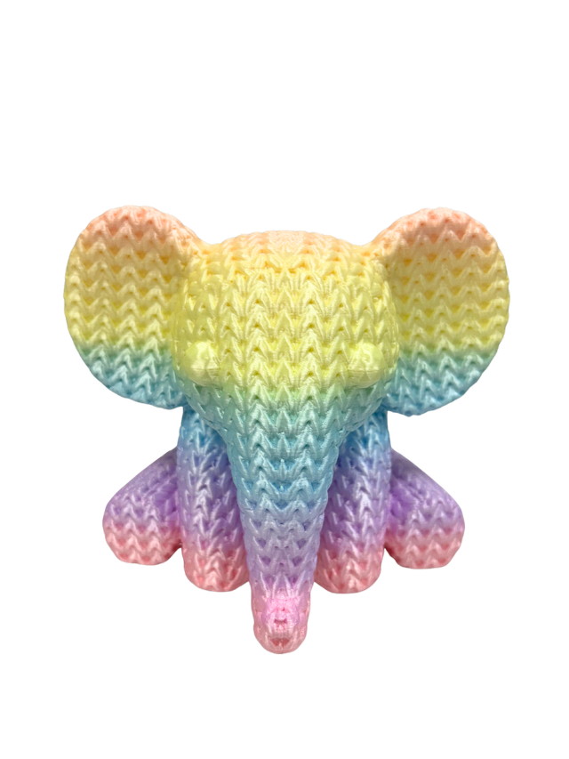 Bobine 3D Leon PLA+Seda arco íris 1kg