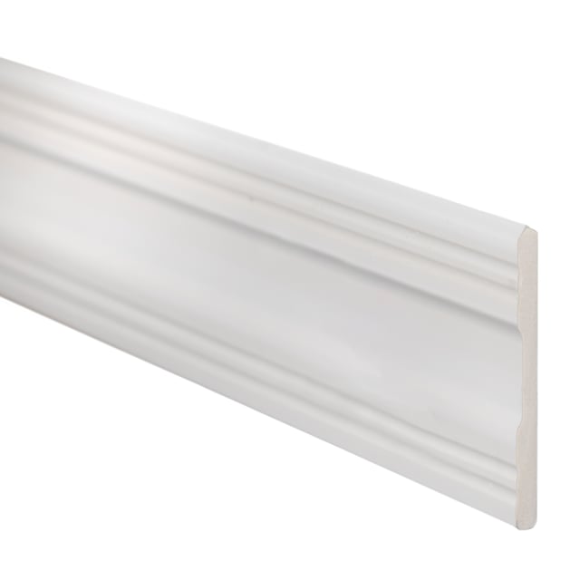 RODAPIE POLIESTIRENO LACADO BLANCO 2200 X 80 X 14 MM