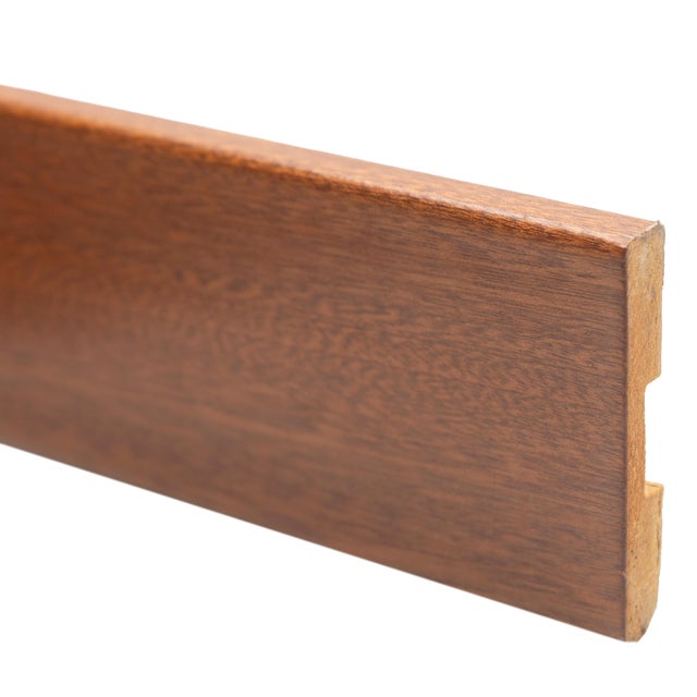 RODAPIE MDF RECHAPADO SAPELLY BARNIZADO 2400 X 70 X 16 MM