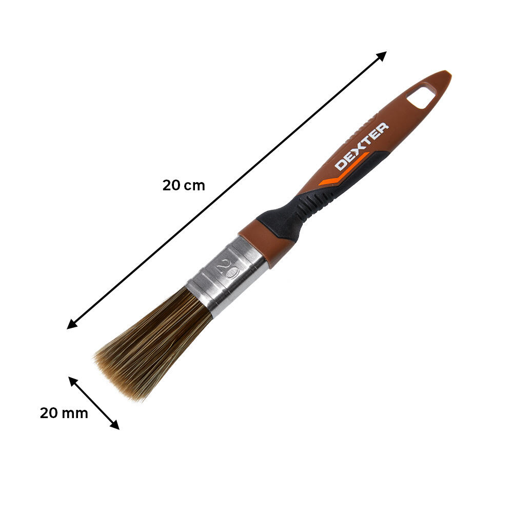 Trincha para madeira 20cmx20mm Dexter - 4