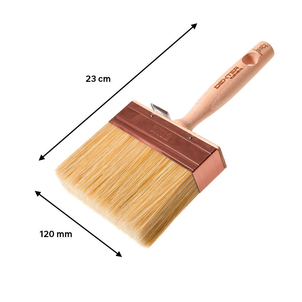 Trincha Dexter universal rectangular 120mm - 5