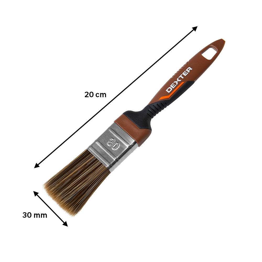 Brocha plana DEXTER barnizar 30mm - 2