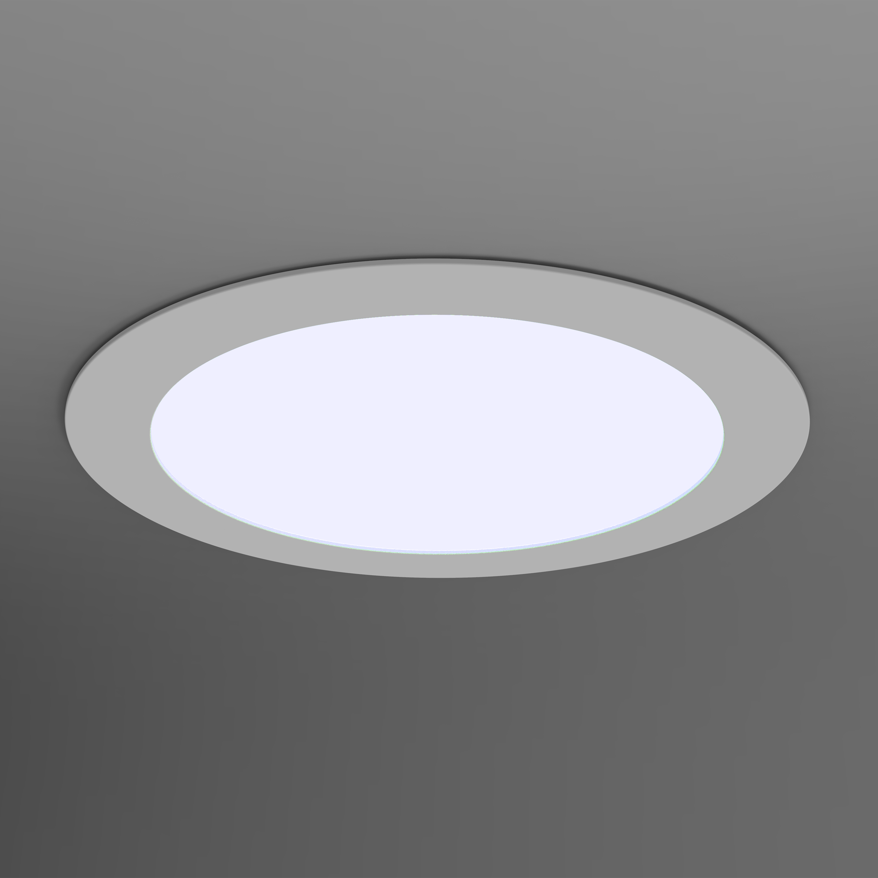 Pack de 2 downlight LED empotrable blanco redondo 11.3 lm 13 W luz blanco frío 6500K IP20 - Foco LED empotrado para techos - 2