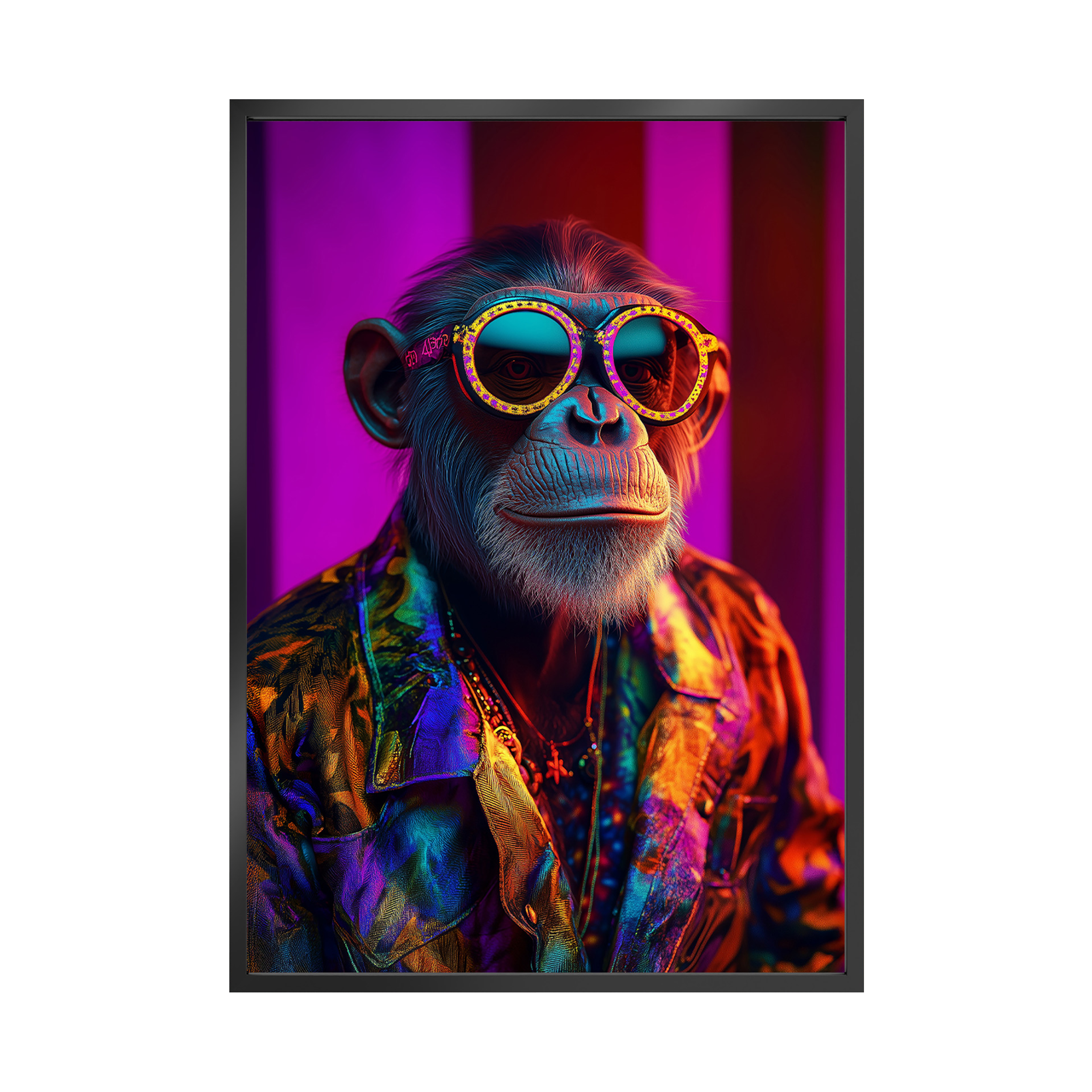 Plakat w ramie Charlie Szympans 50 x 70 cm