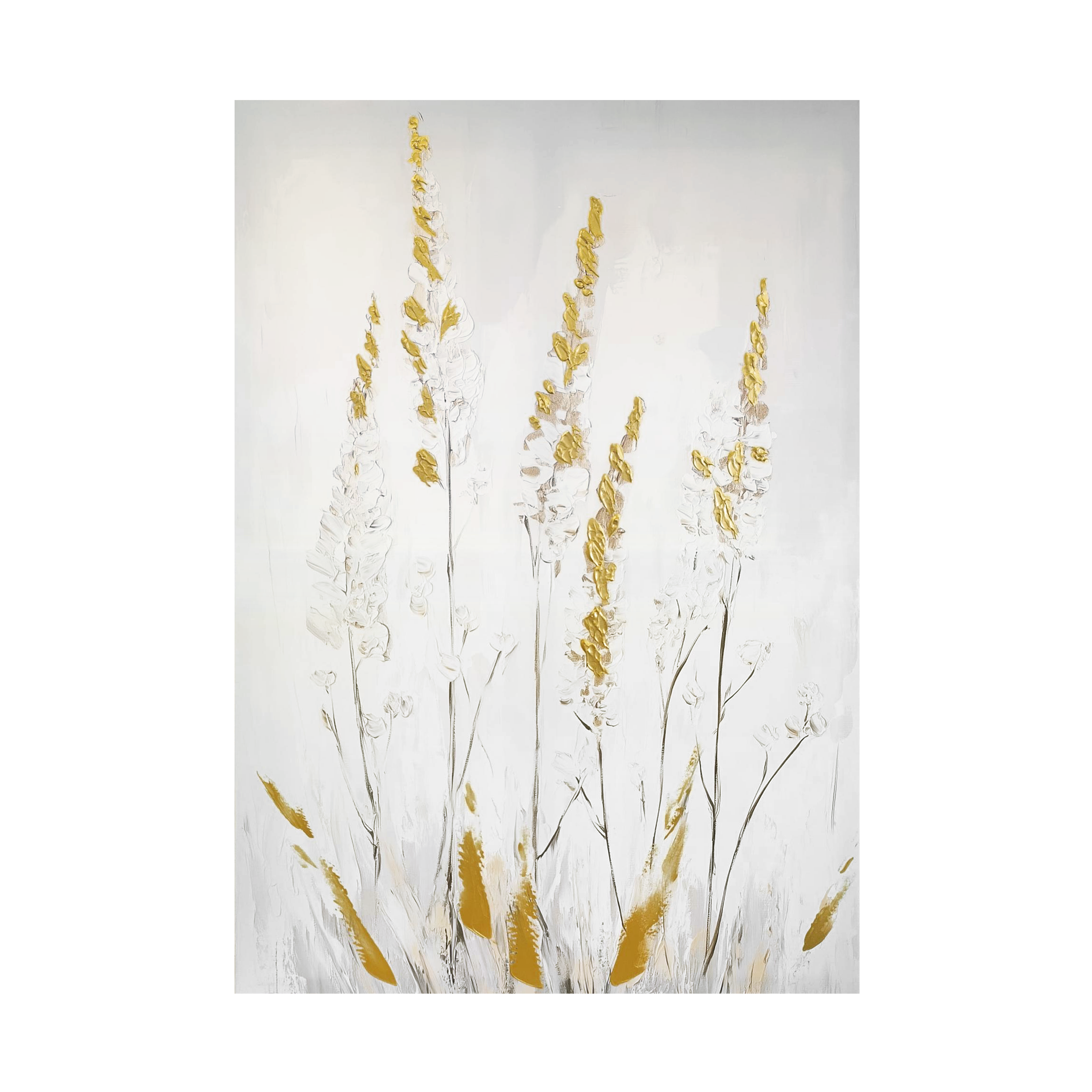 Obraz ręcznie malowany Wild Ferns 70 x 100 cm