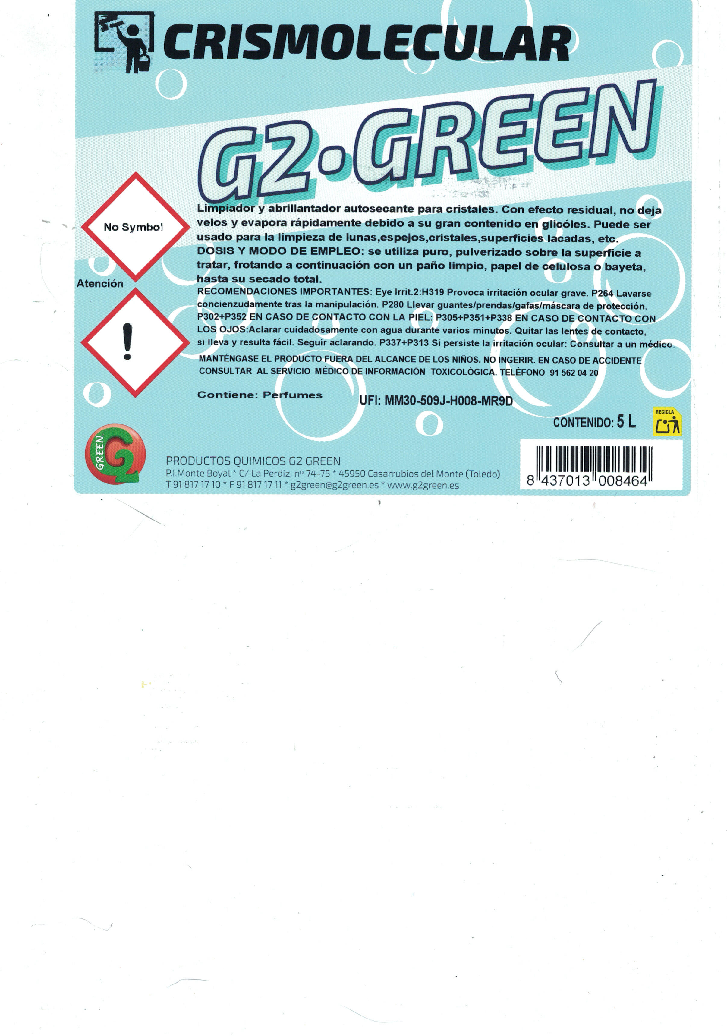 LIMPIACRISTALES MULTIUSOS 5L - 2