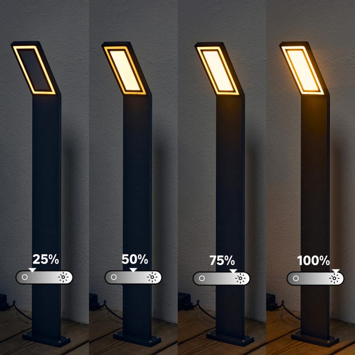 Potelet led exterieur eclairage