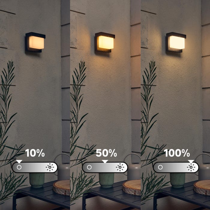 lampe murale extérieure hybride