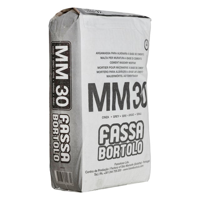 ARGAMASSA ASSENTAMENTO ALVENARIA FASSA MM 30 25KG