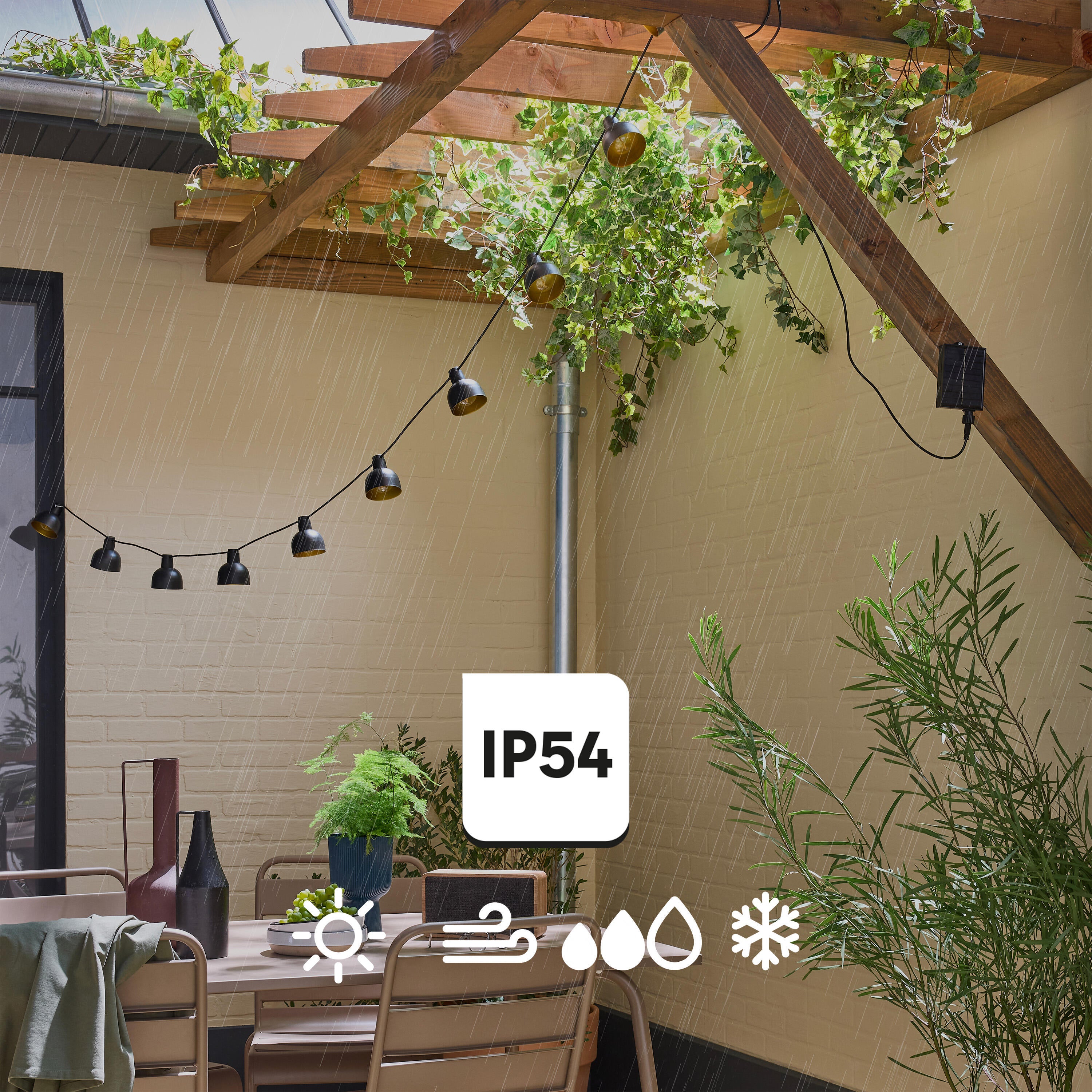 Almofada Tony 40x40cm poliéster verde Inspire - 9