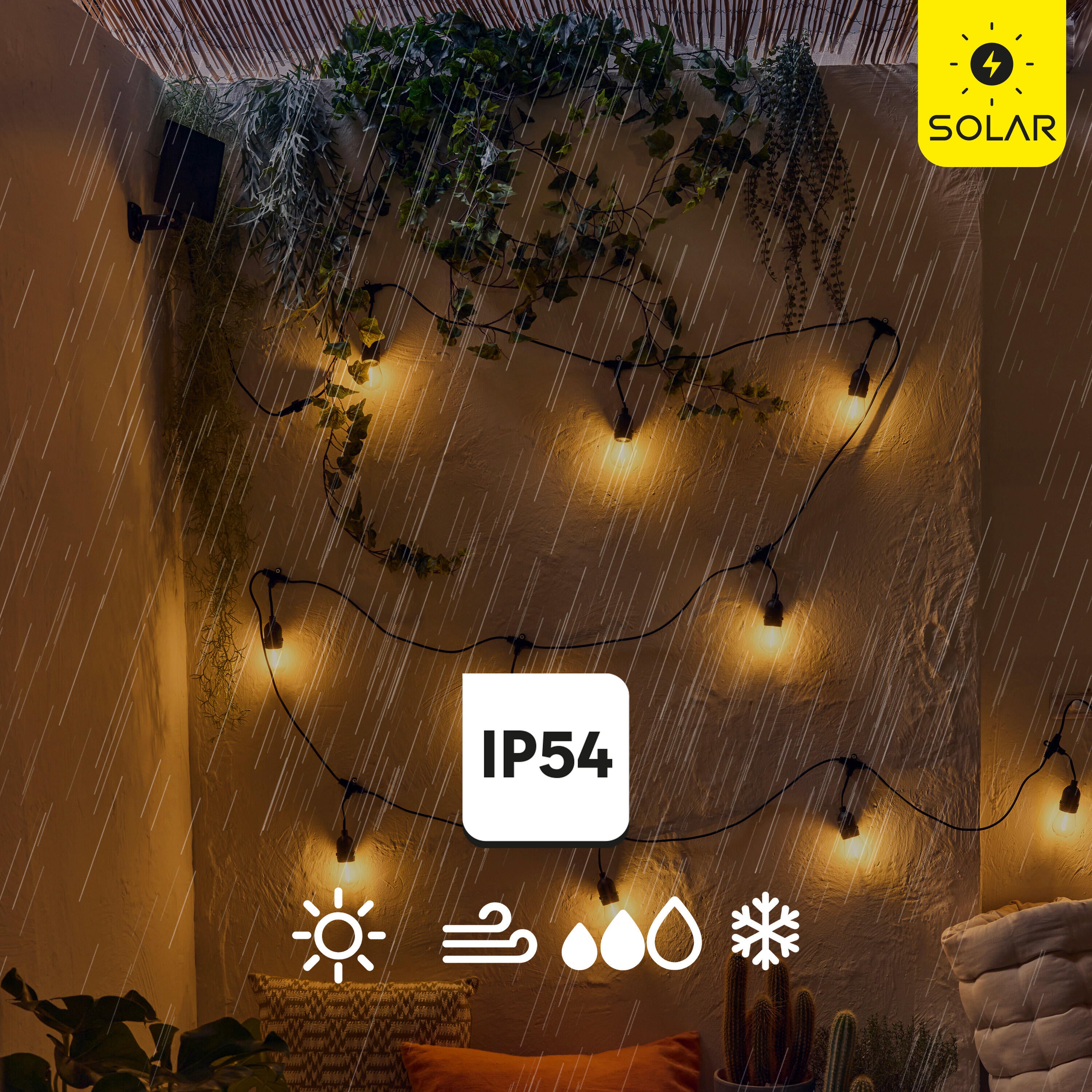 Almofada Tony 40x40cm poliéster verde Inspire - 6