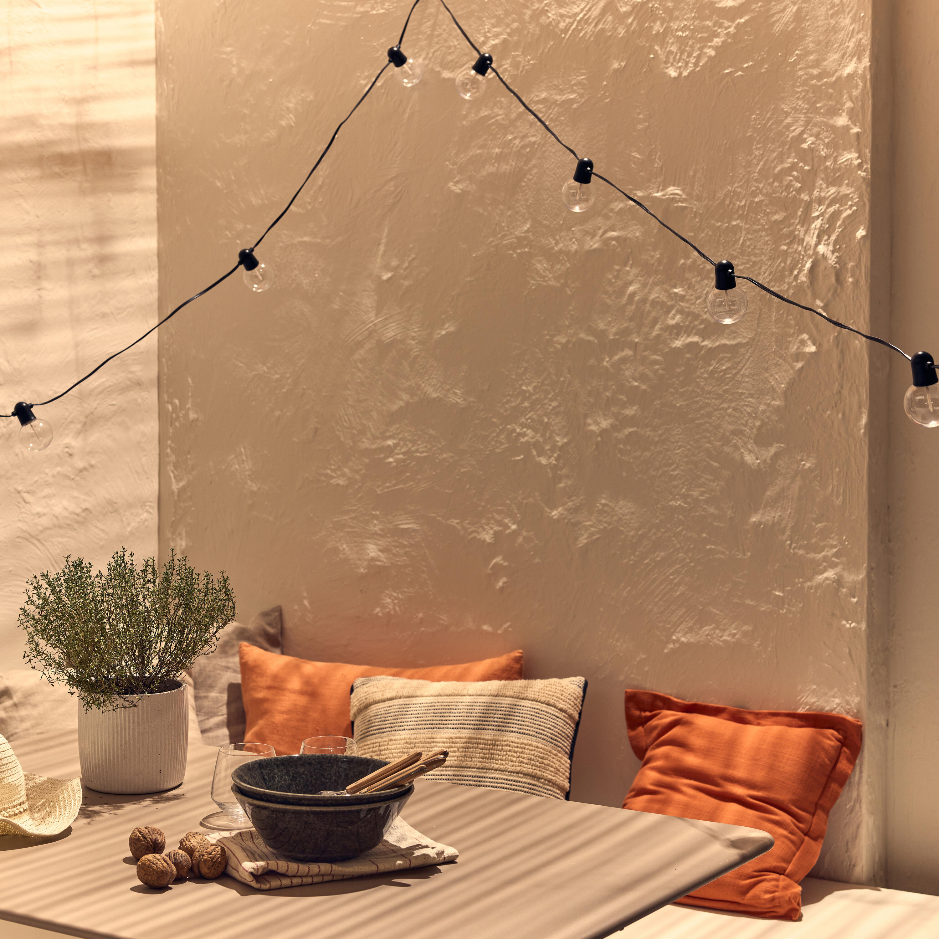 Guirlande extérieure L.5m 10 ampoules variation couleurs/blanc, Stelina INSPIRE - 6
