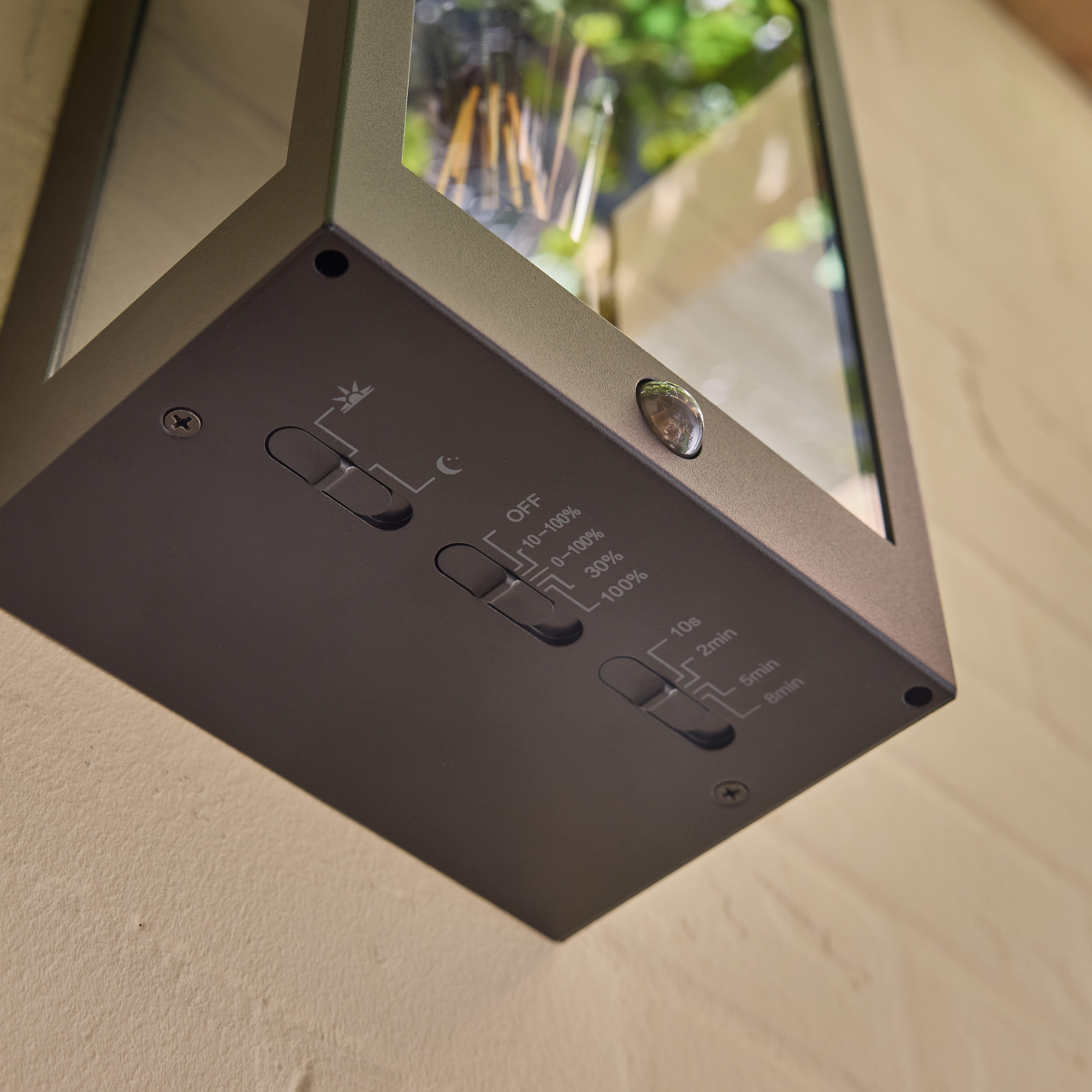 Applique solaire à détection Ikaros, 500 lumens, blanc chaud, noir INSPIRE - 7