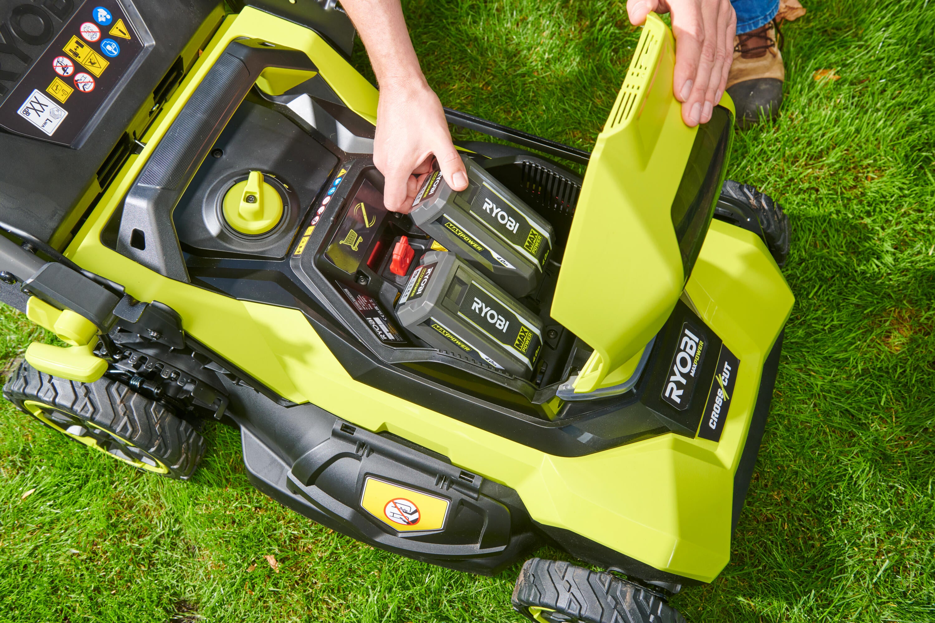 Tondeuse sur batterie RYOBI Ry36lmxsp53b-160 l.53 cm 36V - 3