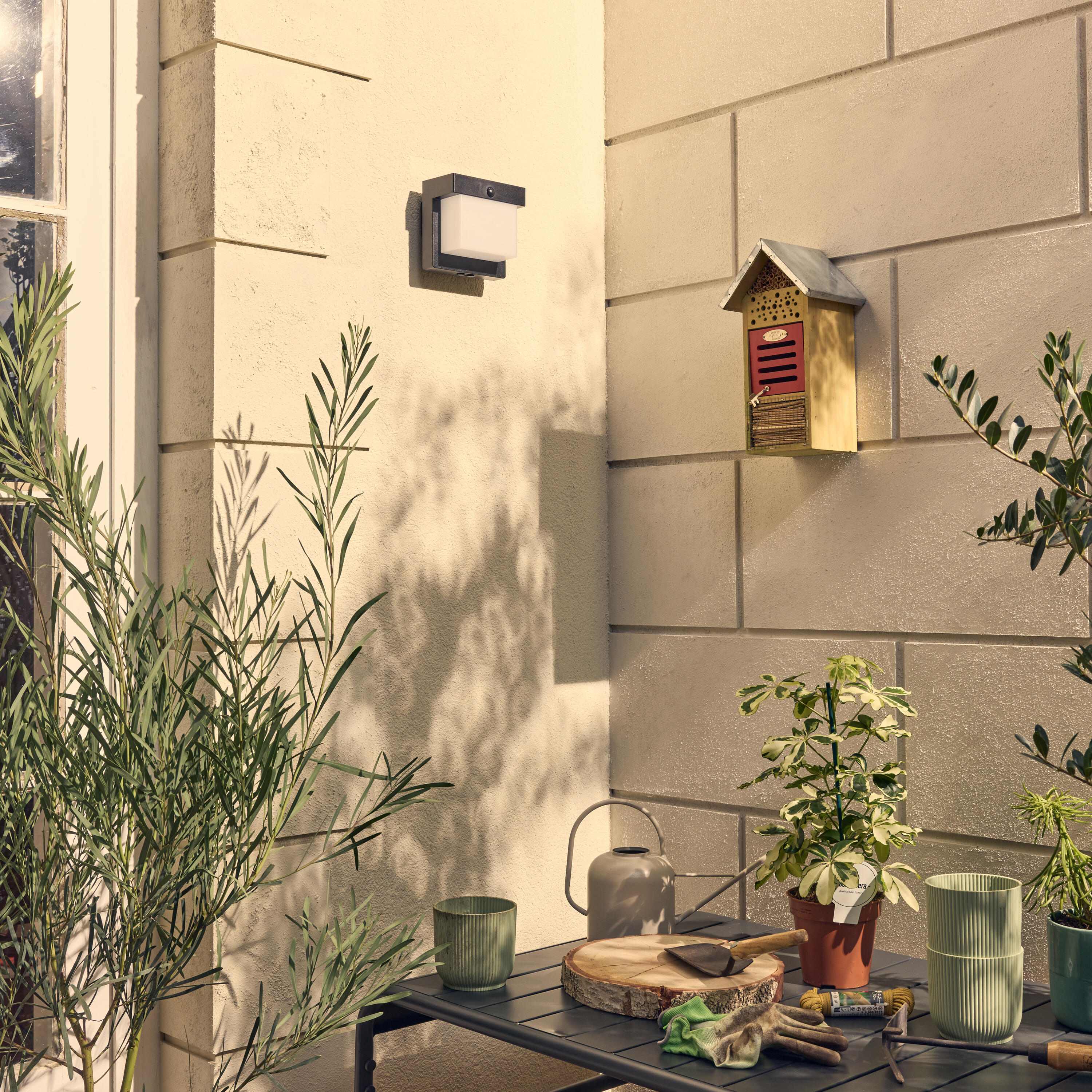 Applique solaire et électrique à détection, 1000 lumens, Hybrigode INSPIRE - 8