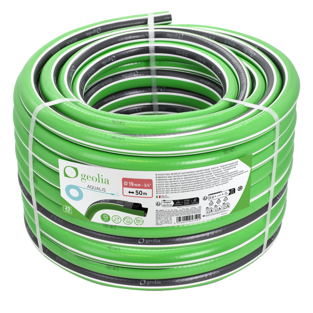 Manguera GEOLIA Aqualis de PVC de 19 mm de ø y 50 m de longitud