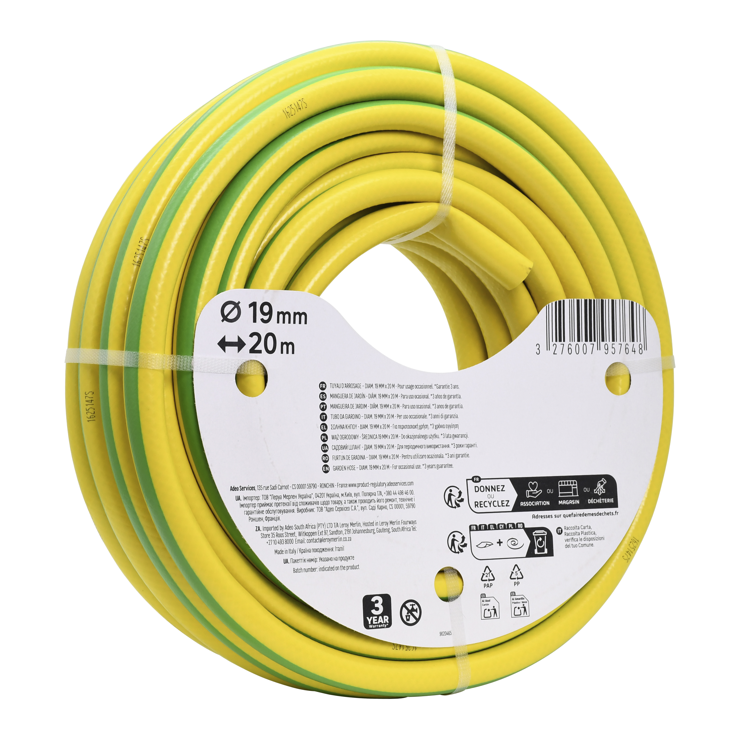 Wąż ogrodowy 19mm/20m