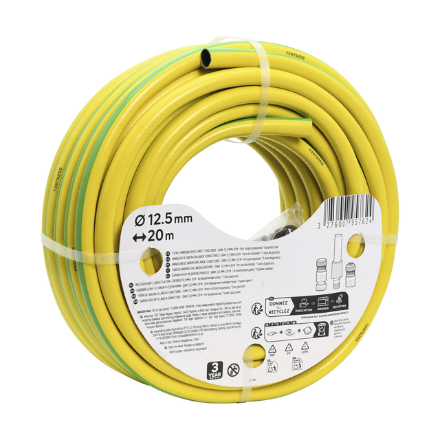 Wąż ogrodowy 12,5mm/20m + złączki