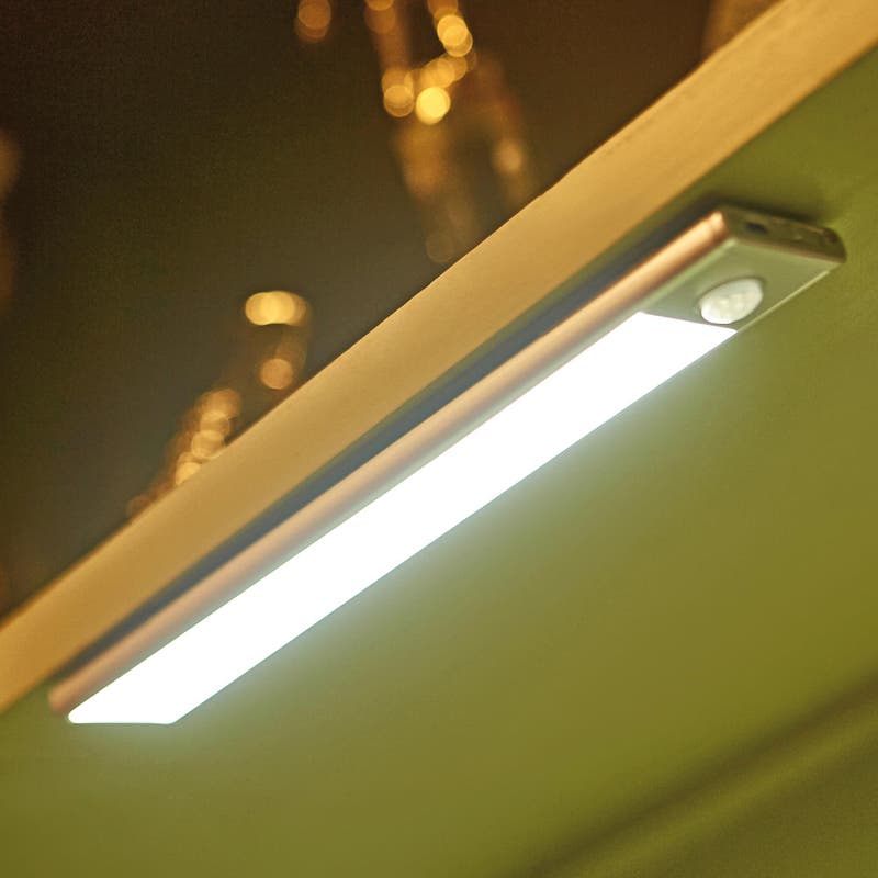 LED Luce Sottostruttura 10w 90cm 3000k Armadio Da Cucina Lampada Barra Luminosa Illuminazione 