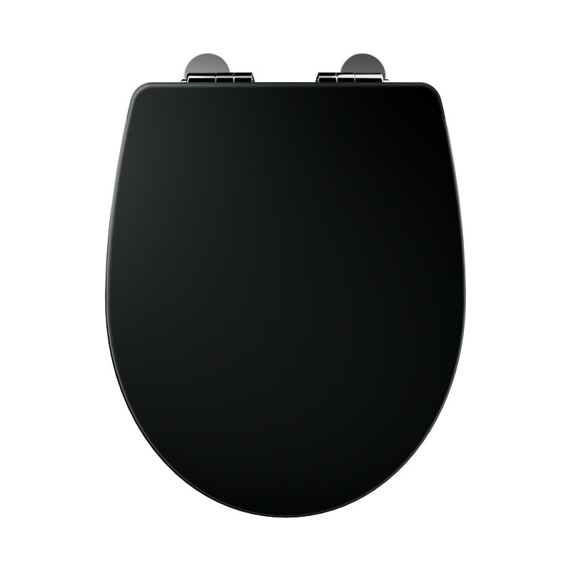 Deska sedesowa Purity owal czarna Sensea